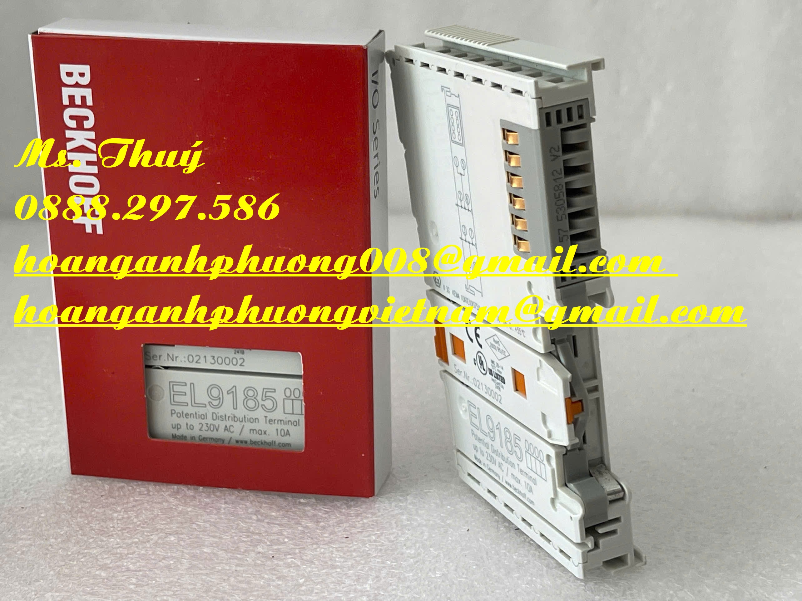 Bộ module mới 100% - Beckhoff EL9185 - Giao hàng toàn quốc